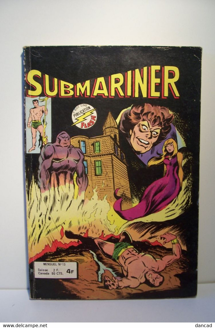 LIVRE  -  SUBMARINER - N°13 -  ( 1978 ) - Submariner