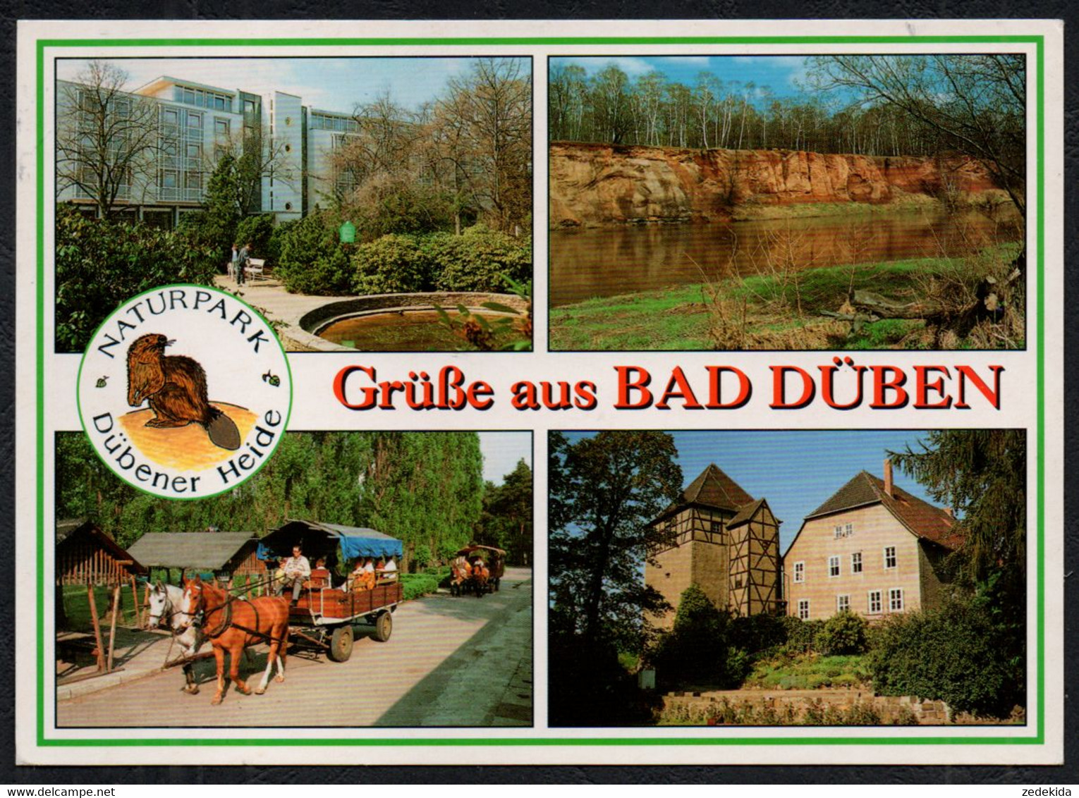 F5835 - Bad Düben - Bild Und Heimat Reichenbach Qualitätskarte - Bad Düben