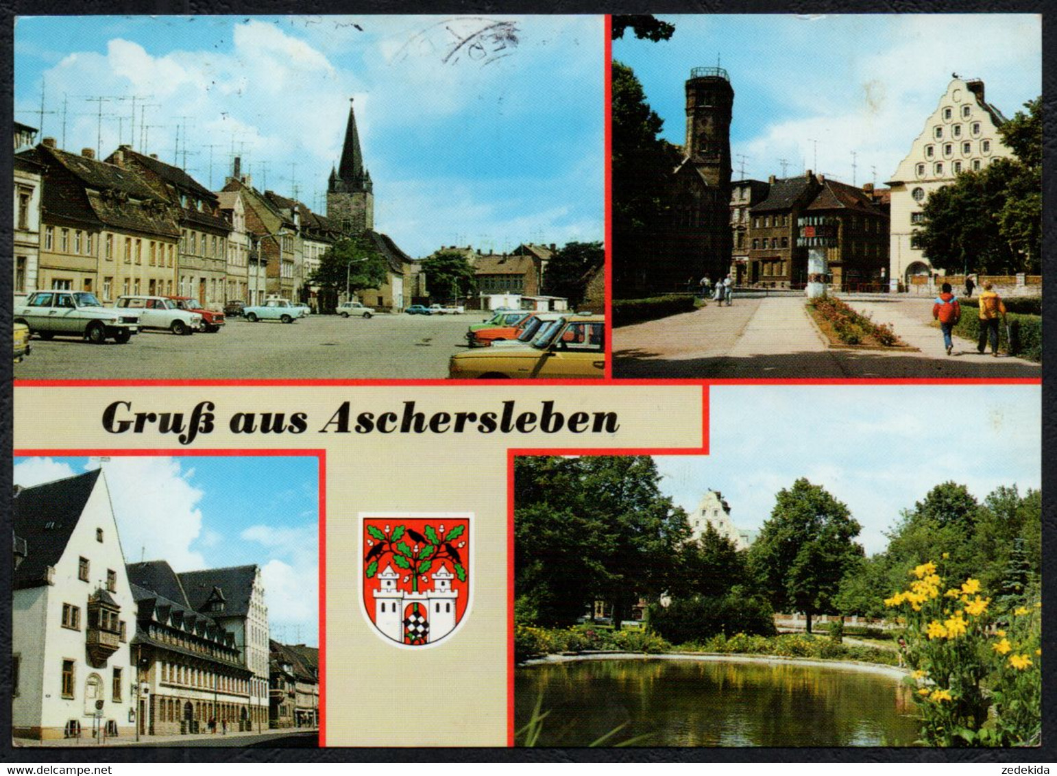 F5839 - Aschersleben - Bild Und Heimat Reichenbach Qualitätskarte - Aschersleben