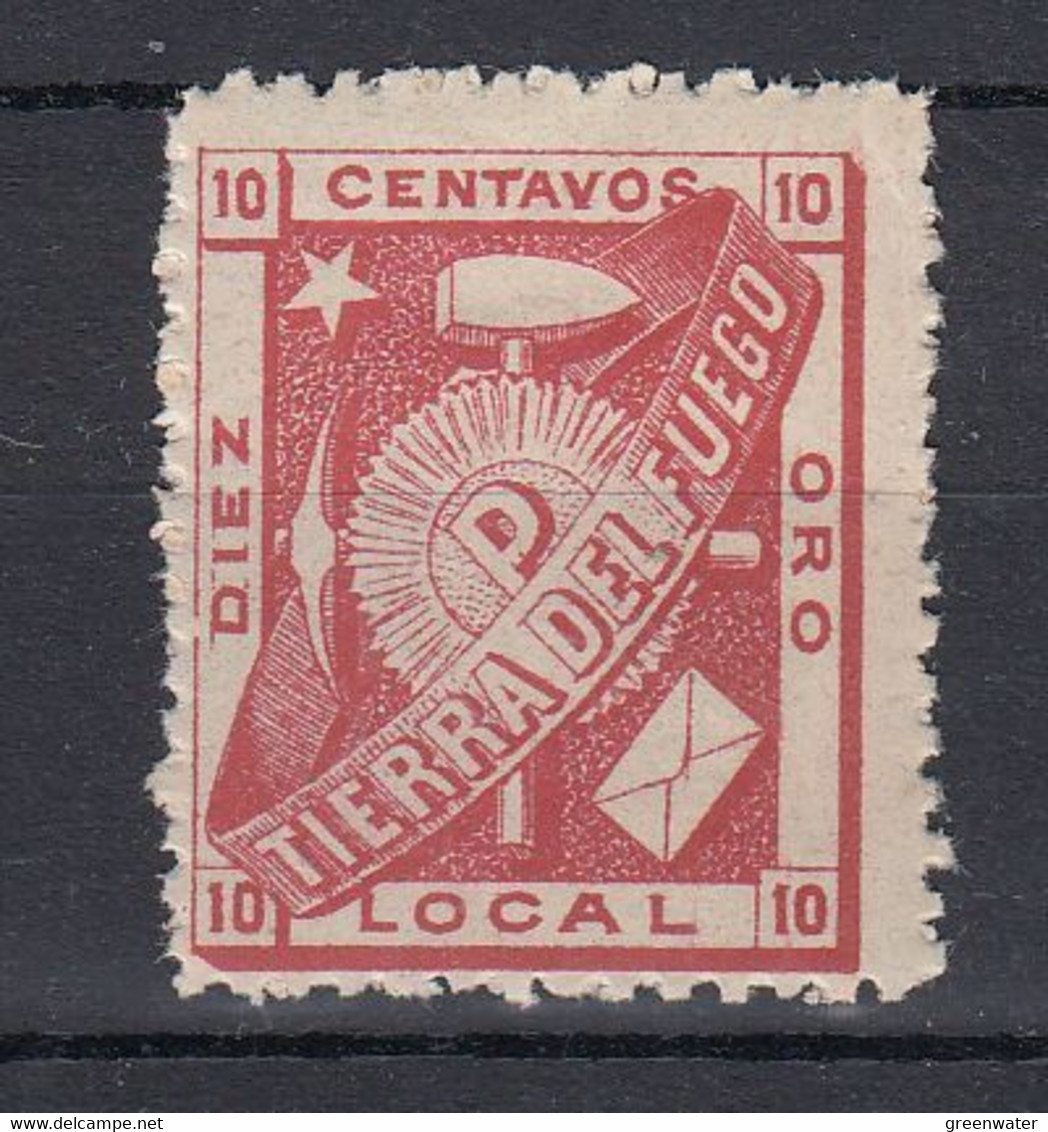 Argentina 1891 Tierra Del Fuego / Local Post 1v ** Mnh (57495E) - Nuevos