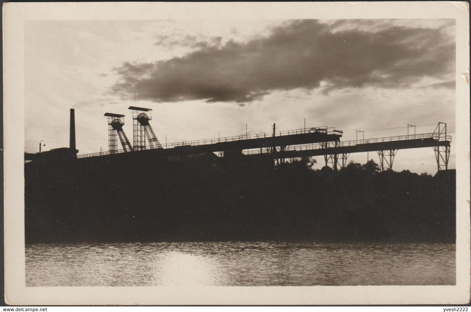 Tchécoslovaquie 1952. Entier Postal Touristique. Karvina, Mine De Charbon - Otros & Sin Clasificación