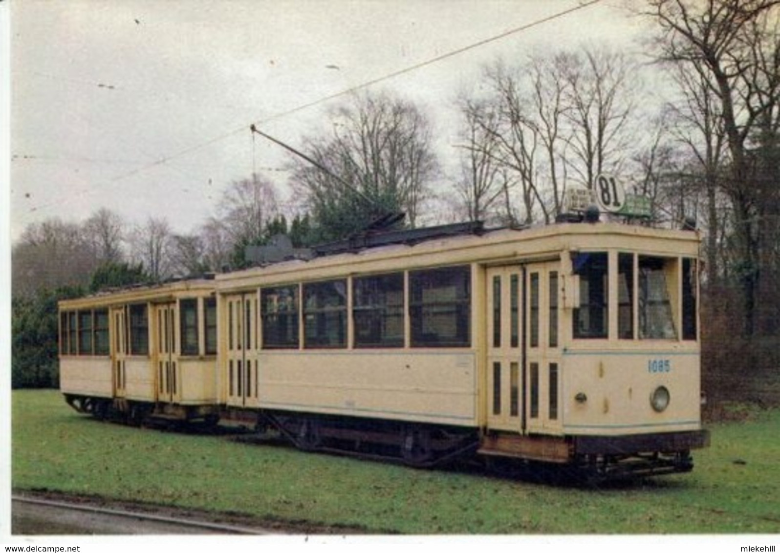 BRUXELLES-TRAM 81-Motrice Type Standard 1950 - Nahverkehr, Oberirdisch