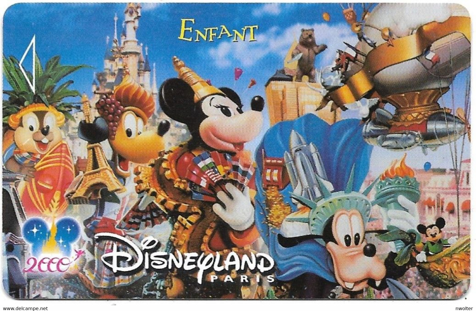 @+ Passeport Disneyland Paris - Parade Imagination Enfant - Code 00/06/IMA - Pasaportes Disney