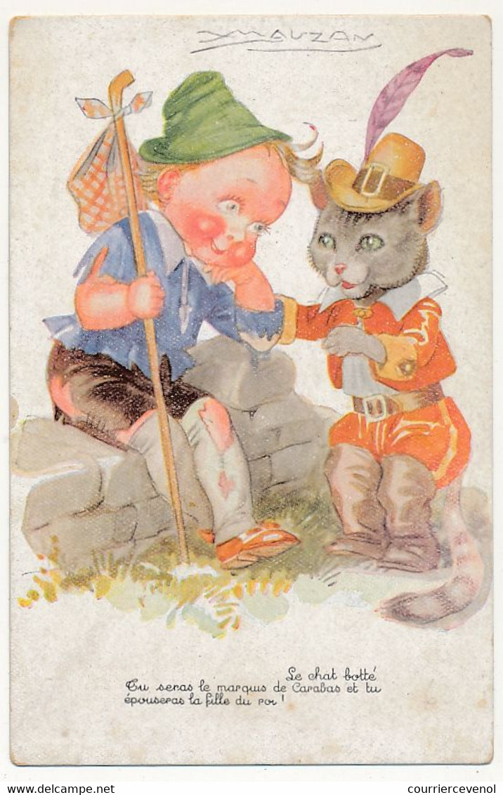 CPA - Illustrateur MAUZAN - Le Chat Botté - Mauzan, L.A.