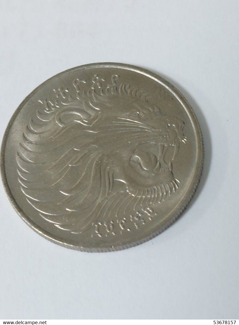 Ethiopia - 50 Santim EE1969 (1977), KM# 47.1 - Ethiopie