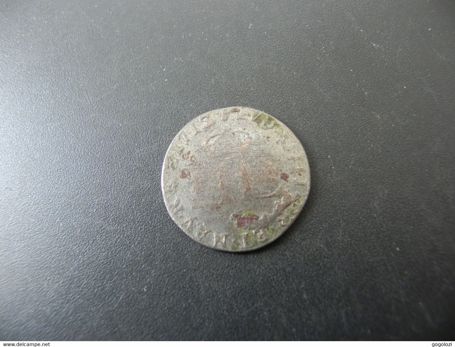 France 15 Deniers 1713 L - 1643-1715 Louis XIV Le Grand