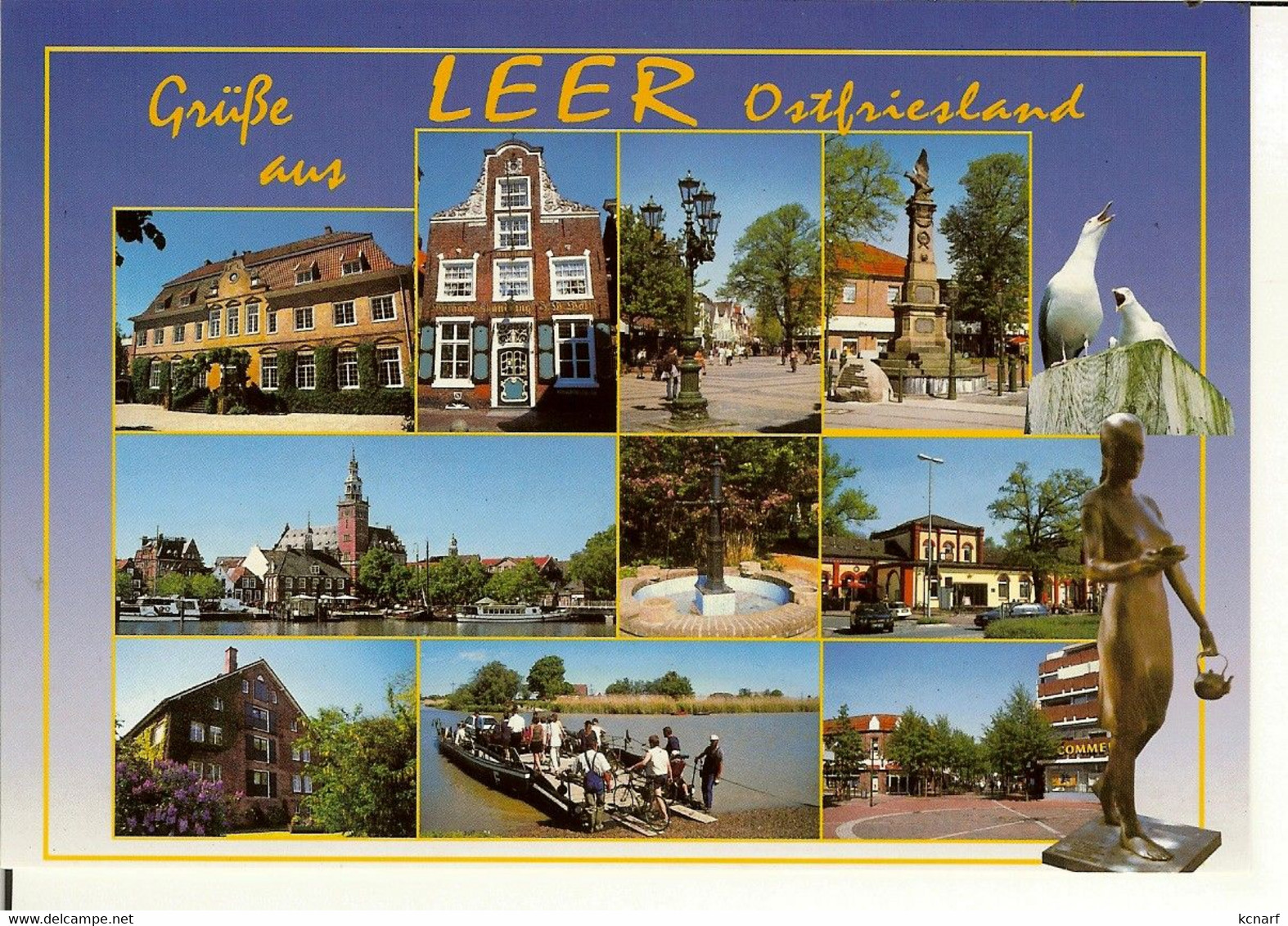 CP GRUSSE Aus LEER Ostfriesland . - Leer