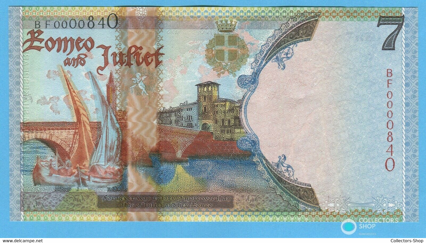 KAZAKHSTAN: Specimen TEST Banknote ROMEO And JULIET 2021 UNC Sicpa Koenig&Bauer De La Rue - Kazachstan