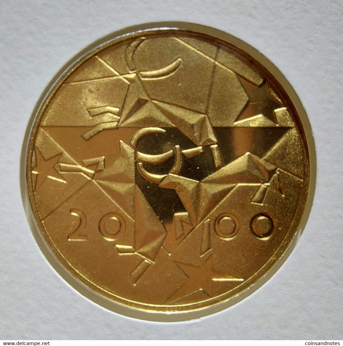 Herdenkingsmunt/Medaille/Token 2000 - Uitgegeven Door MuntPost - Autres & Non Classés