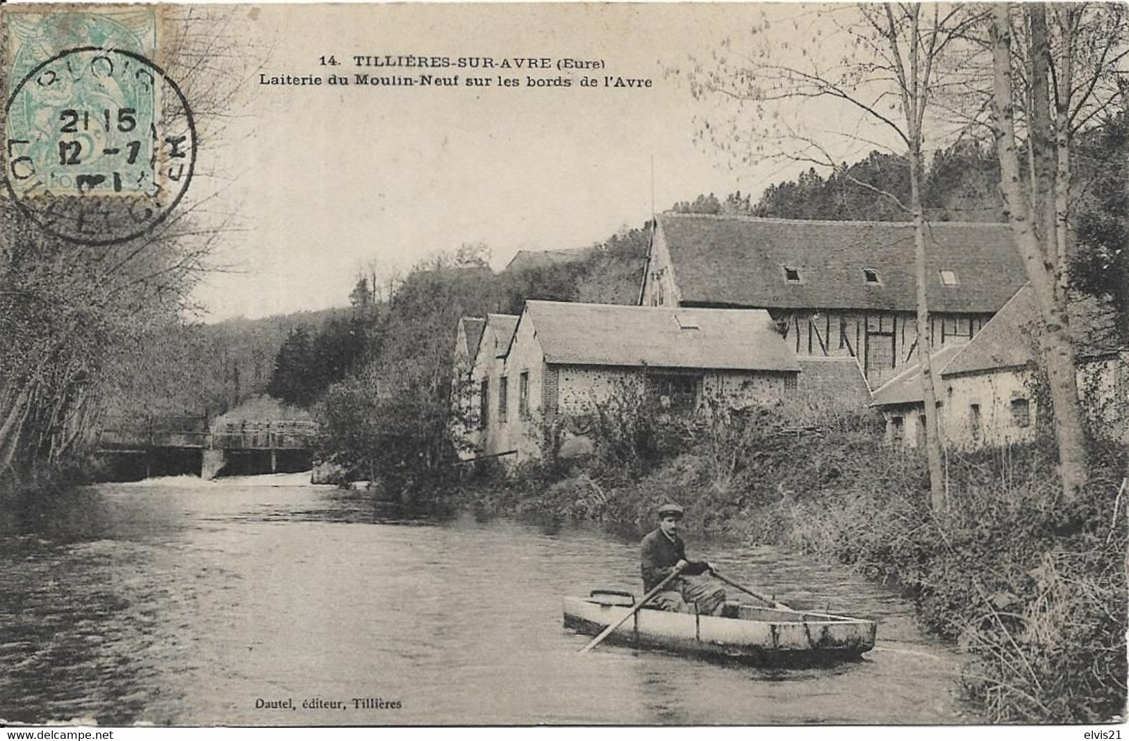 TILLIERES SUR AVRE Laiterie Du Moulin Neuf - Tillières-sur-Avre