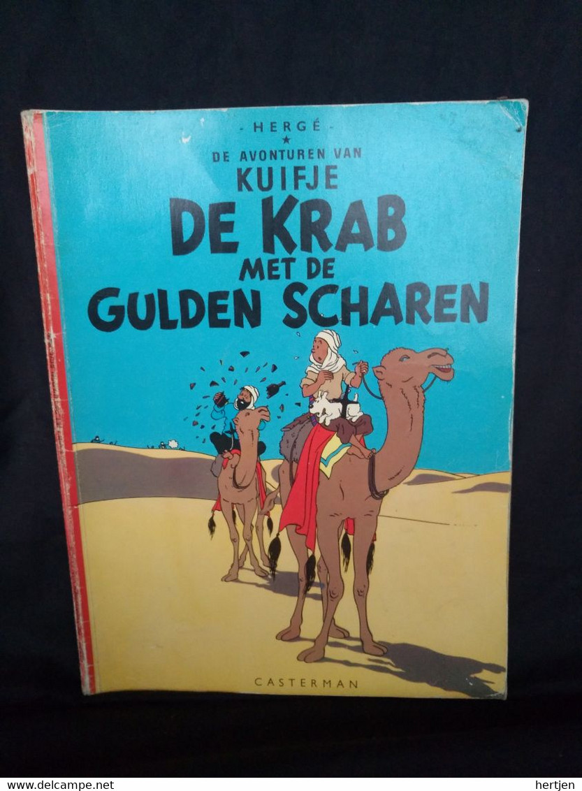 Kuifje 8 De Krab Met De Gulden Scharen - Uitgave 1975 - Kuifje