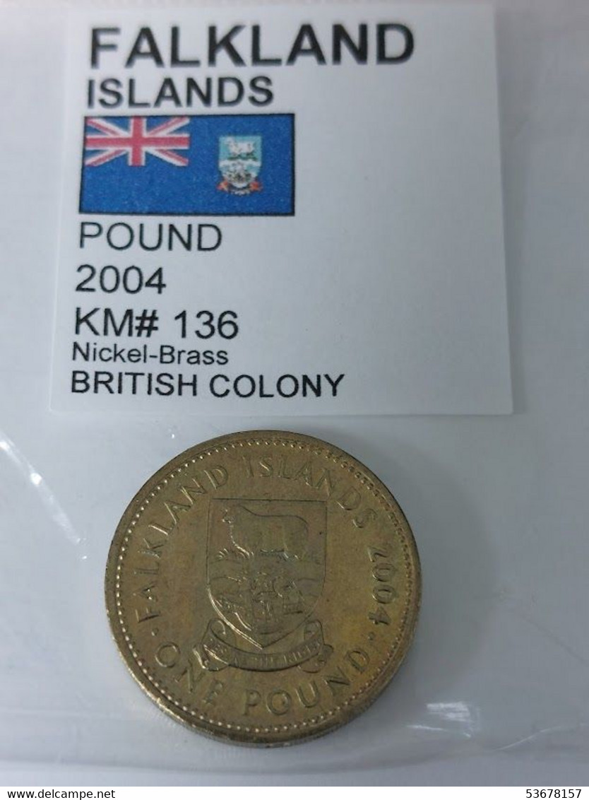 Falkland Islands - Pound, 2004, KM# 136 - Falklandinseln