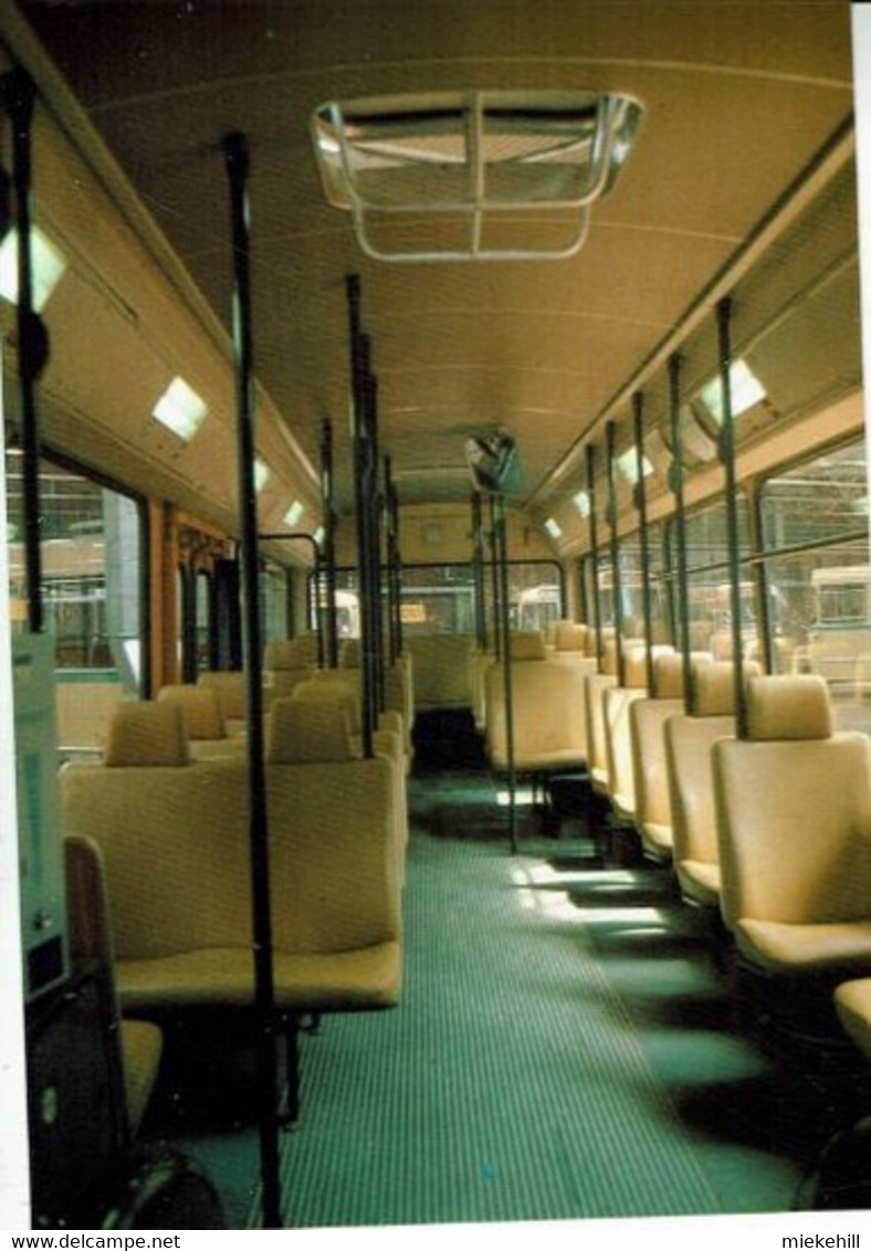 BRUXELLES-AUTOBUS 8061-INTERIEUR - Transporte Público