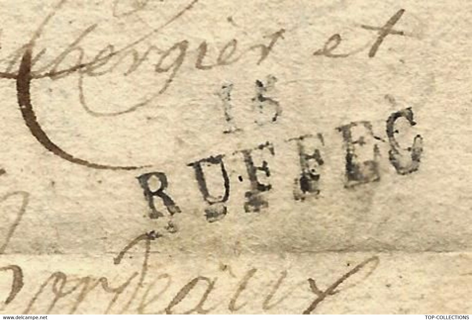 1799 REVOLUTION NEGOCE LETTRE Par Jolly à Ruffec à Colomb Syndic De La Liquidation Des Affaires De Dubergier à Bordeaux - ... - 1799