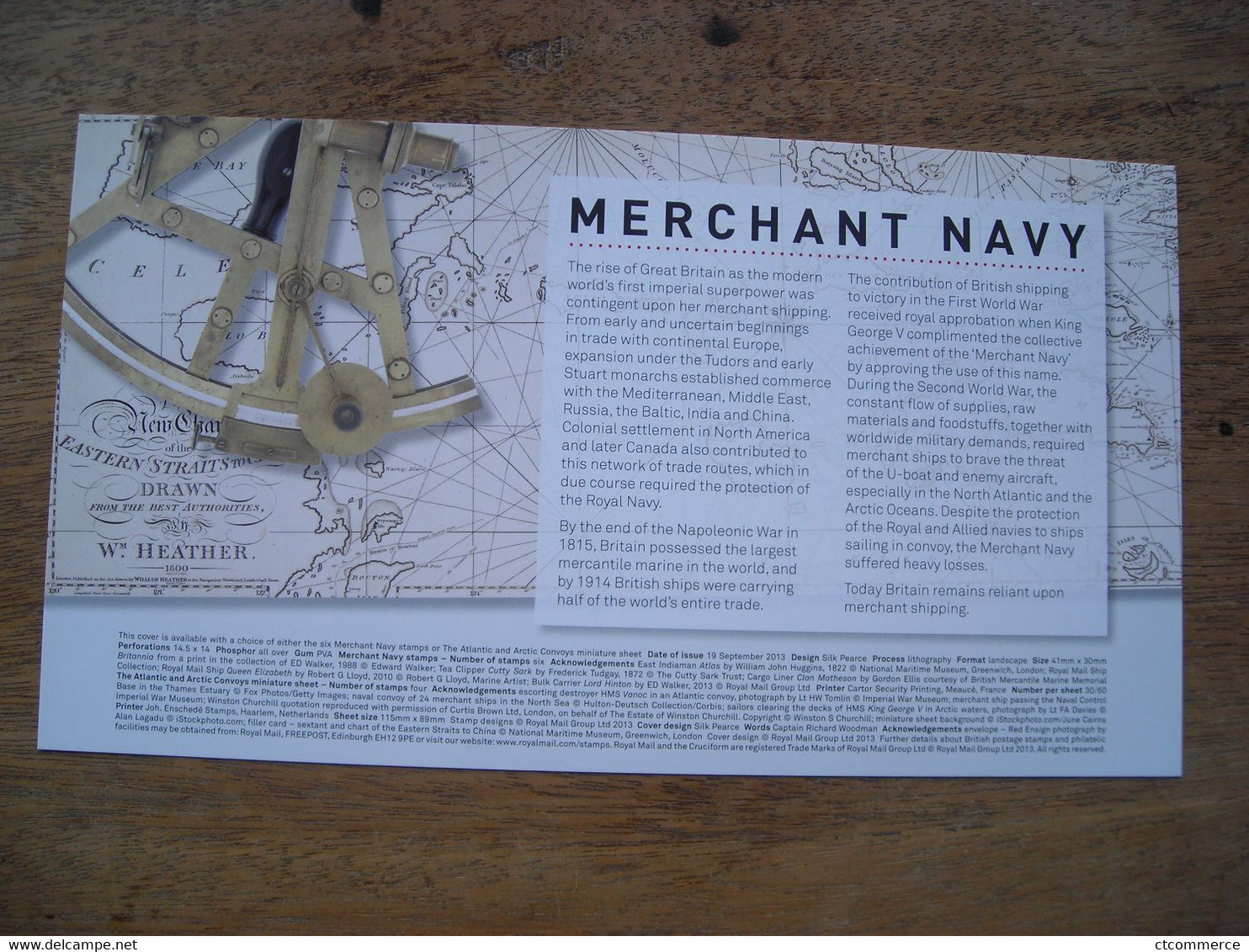 2013 Merchant Navy  Marine Marchande East Indiamen Atlas 1813 - 2011-2020 Em. Décimales