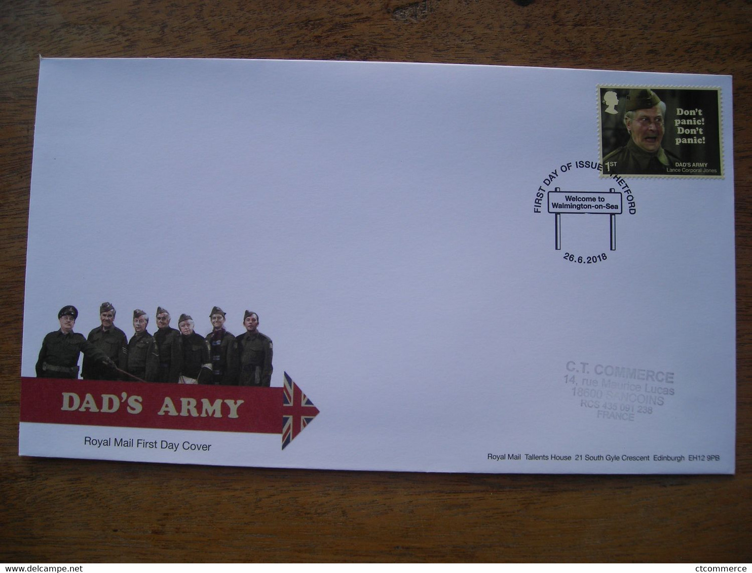 FDC Dad's Army, Lance Corporal Jones - 2011-2020 Em. Décimales