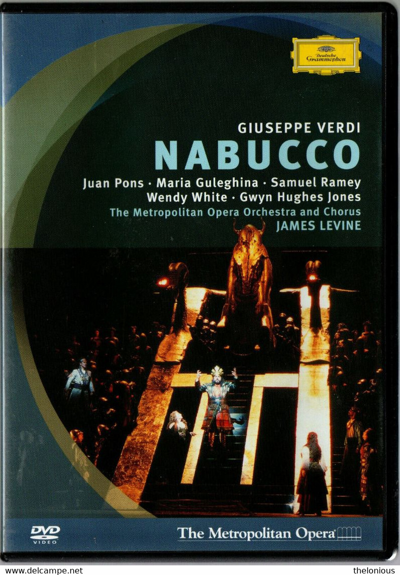 # DVD - G. Verdi - Nabucco - J. Pons, M. Gulighina, S. Ramey - J. Levine - Concert & Music