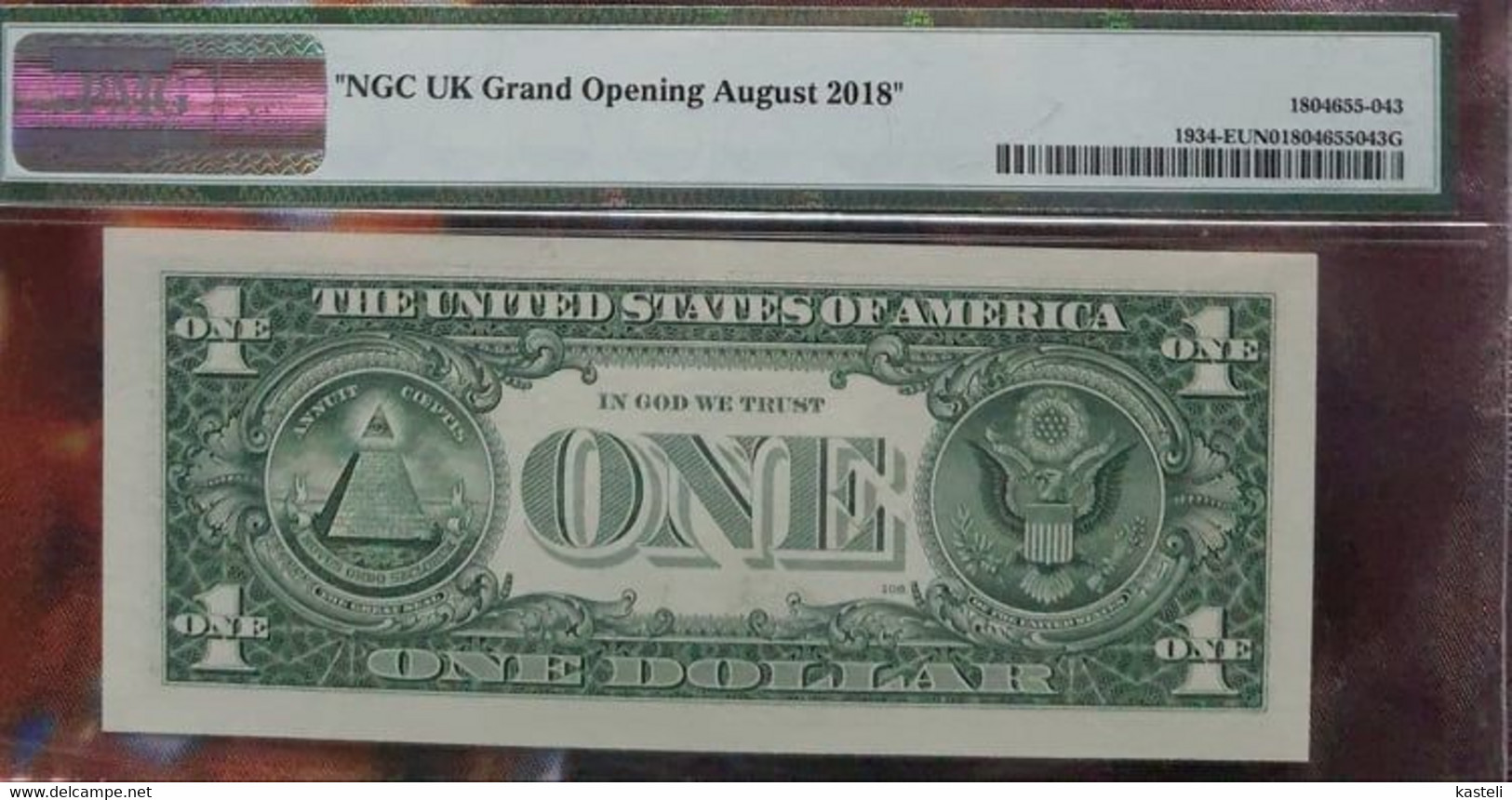 USA  United States Of America  1 $  2009 - Biljetten Van De Verenigde Staten (1928-1953)