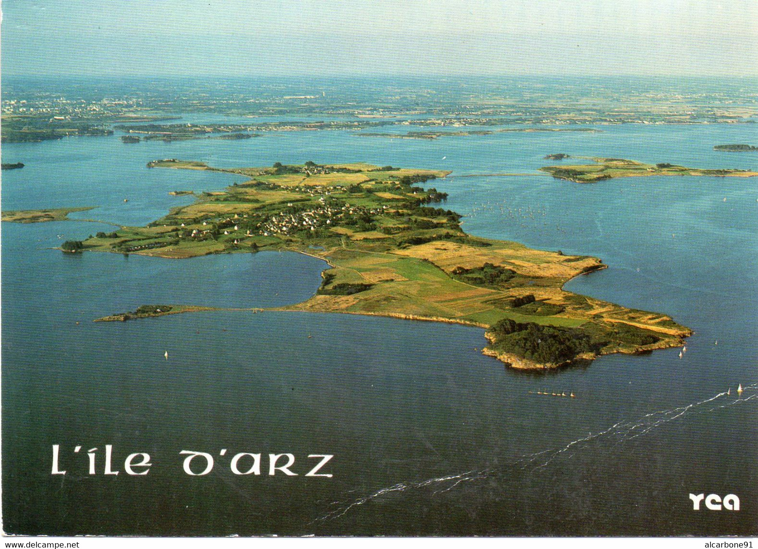 ILE D'ARZ - Vue Aérienne - Ile D'Arz