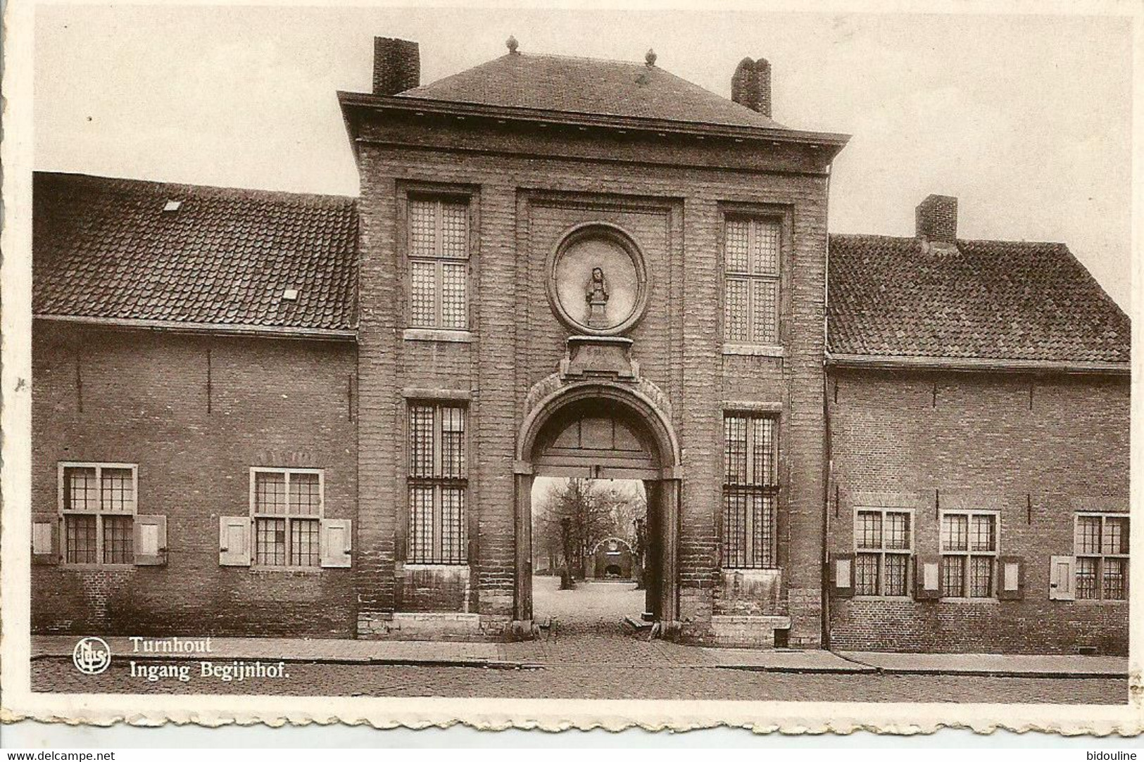 CPA-TURNHOUT " Ingang Begijnhof " - Turnhout