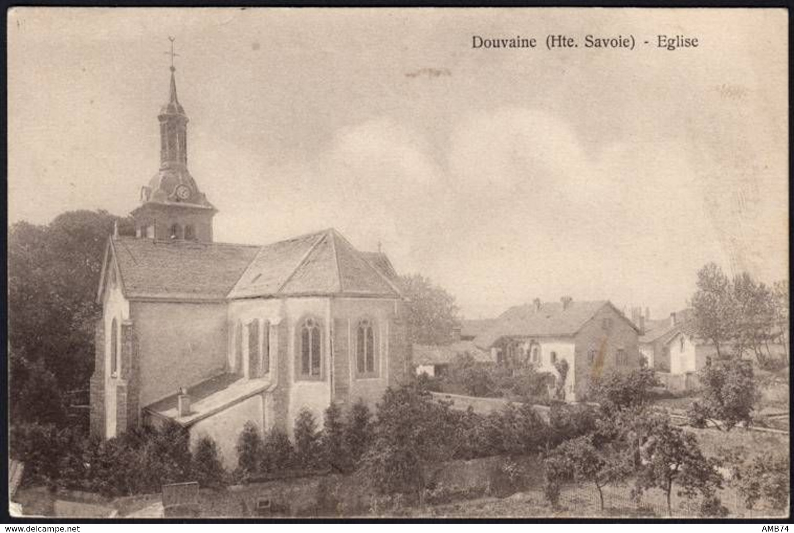 74-0168 - Carte Postale Haute Savoie (74) - DOUVAINE - L'église - Douvaine