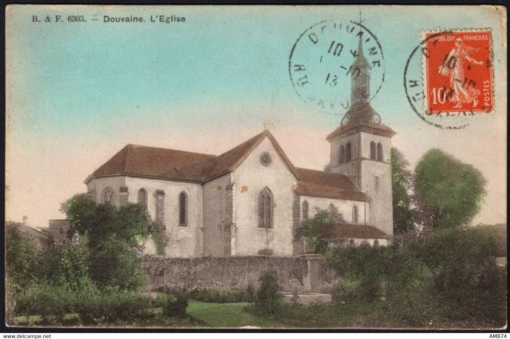 74-0164 - Carte Postale Haute Savoie (74) - DOUVAINE - L'église - Douvaine