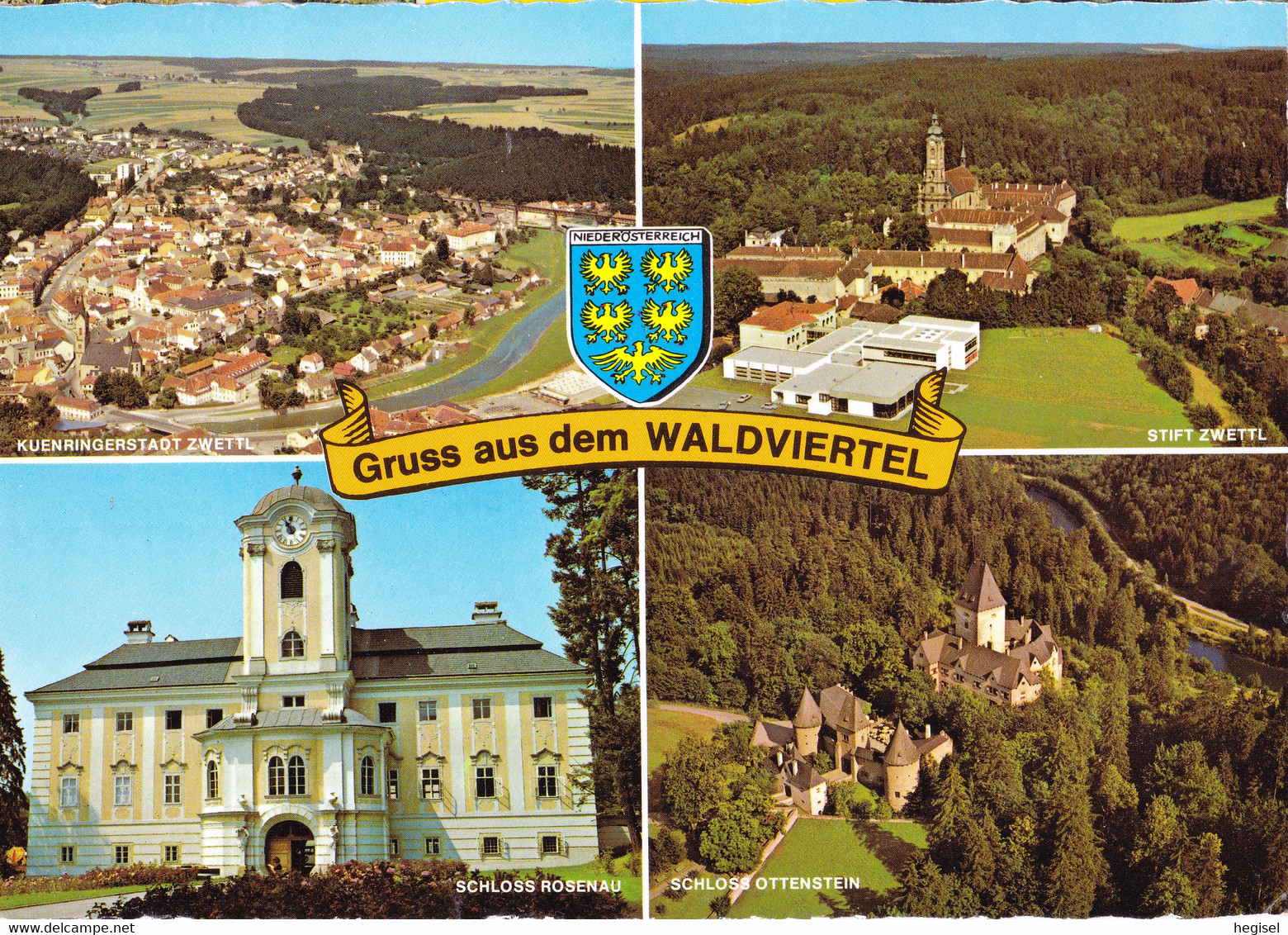 1981, Österreich, Zwettl (Kuenringerstadt), Stift, Schloss Rosenau, Schloss Ottenstein, Niederösterreich - Zwettl