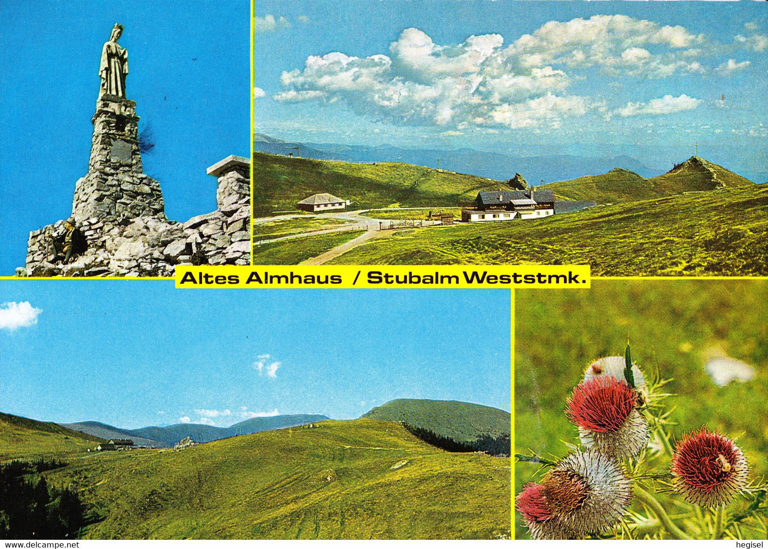 1980, Salla, Stubalm, Altes Almhaus, Weststeiermark - Maria Lankowitz