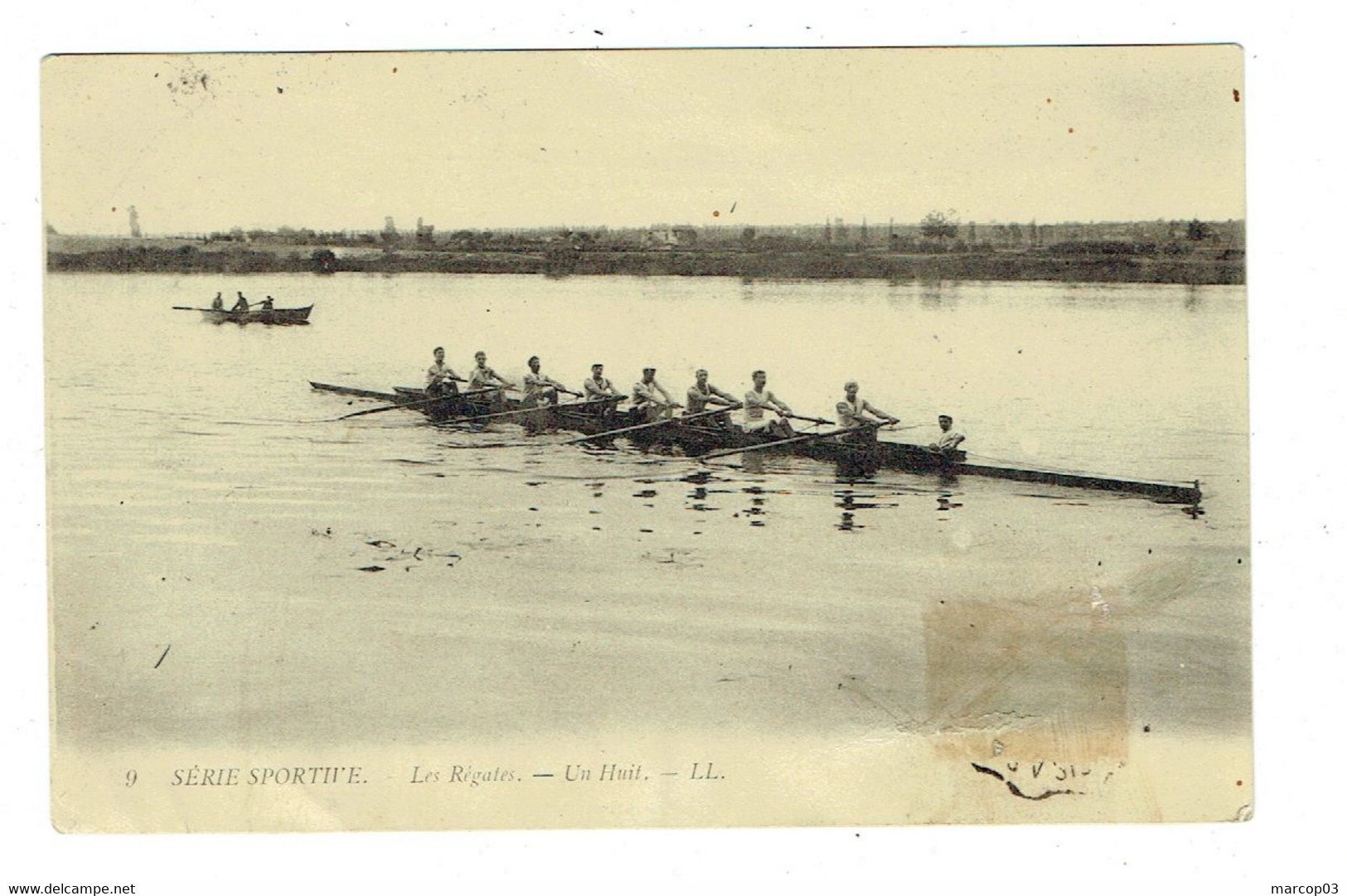 LES REGATES Un Huit - Rowing