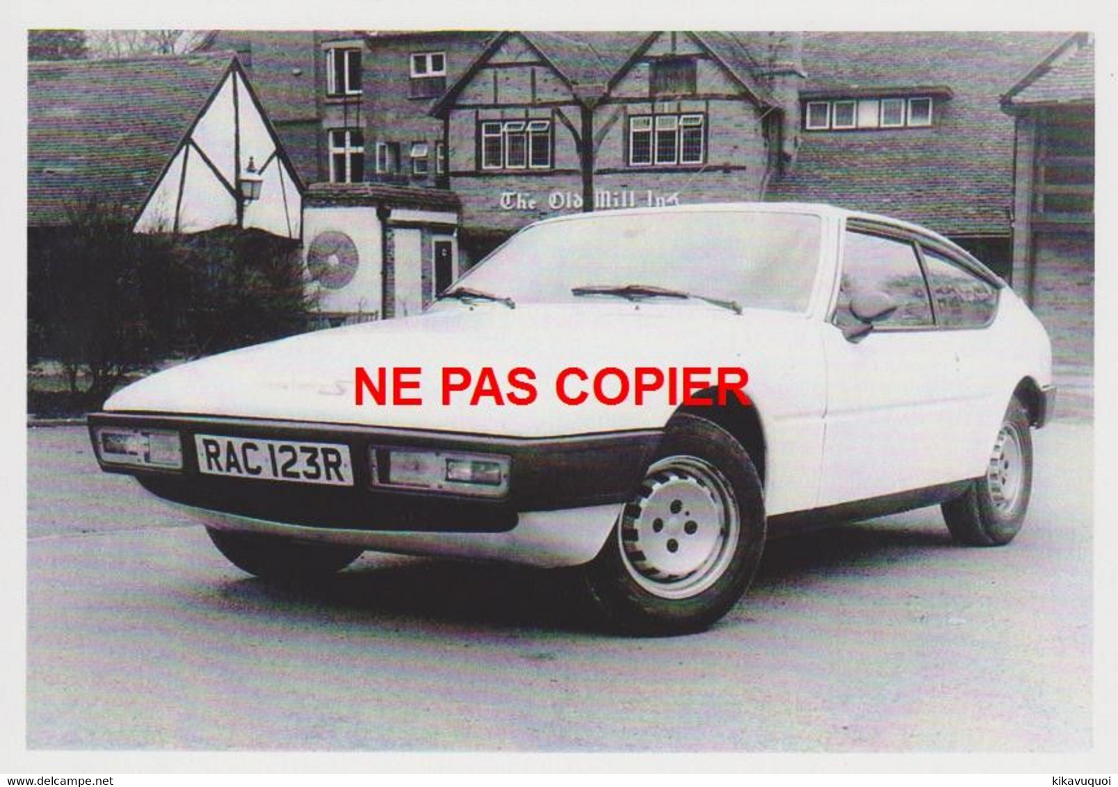 MATRA SIMCA BAGHEERA S De 1977 - Carte Postale 10 X 15 Cm - CPM - Passenger Cars