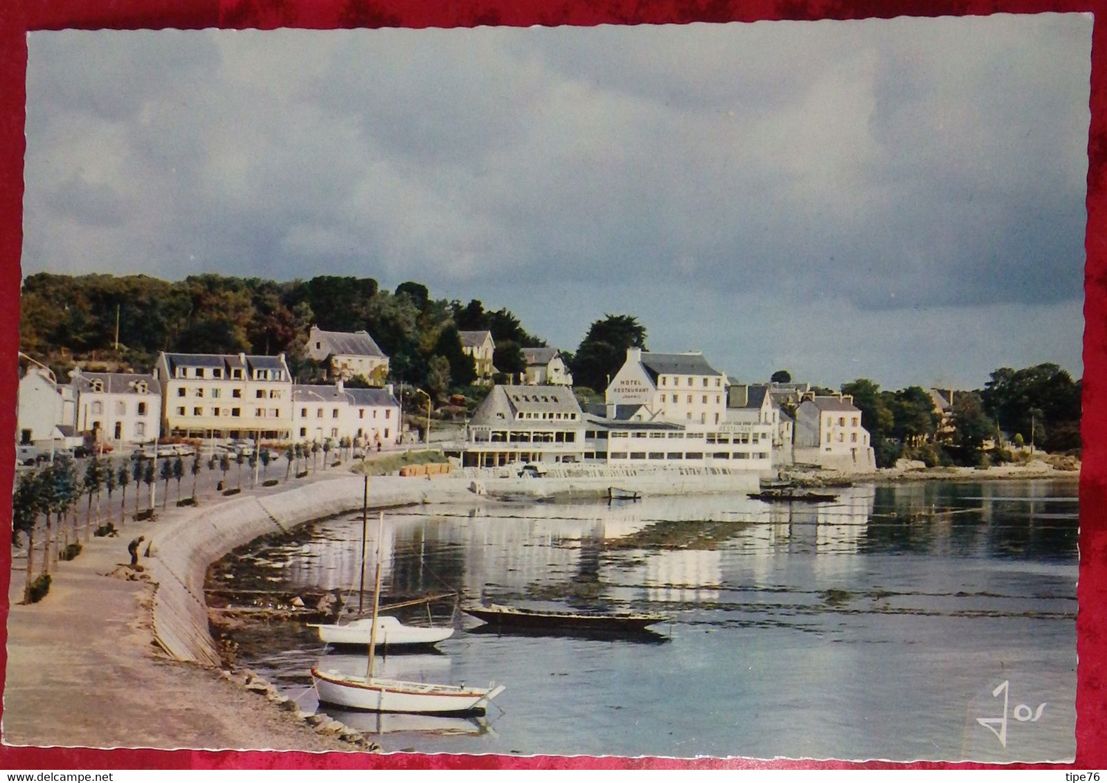 56 Morbihan CPM La Trinité Sur Mer Vue Générale Vers Les Hôtels - La Trinite Sur Mer