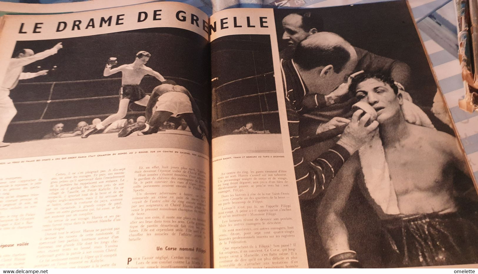 MATCH 57/TAHITI NUI/ROUBAIX ENFANTS/TOUR FRANCE ANQUETIL GAUL/CHINE MAO//BOXE FILIPPI/