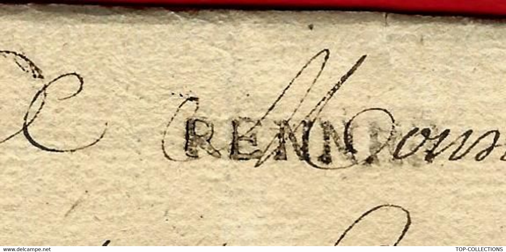 1777 ANCIEN REGIME FERMES ETAT DE BRETAGNE DUMARGAT ( Ou DU MARGAT) Rennes TRESORIER  RECEVEUR DES FOUAGES DE VANNES - Documents Historiques