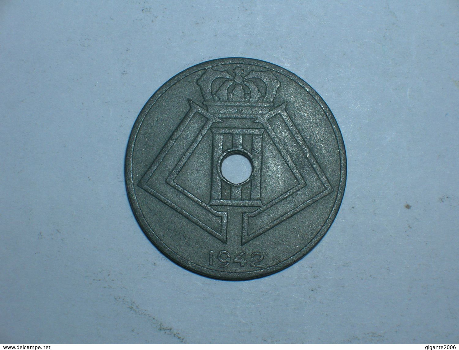 BELGICA 25 CENTIMOS 1942 FR (8976) - 25 Cents