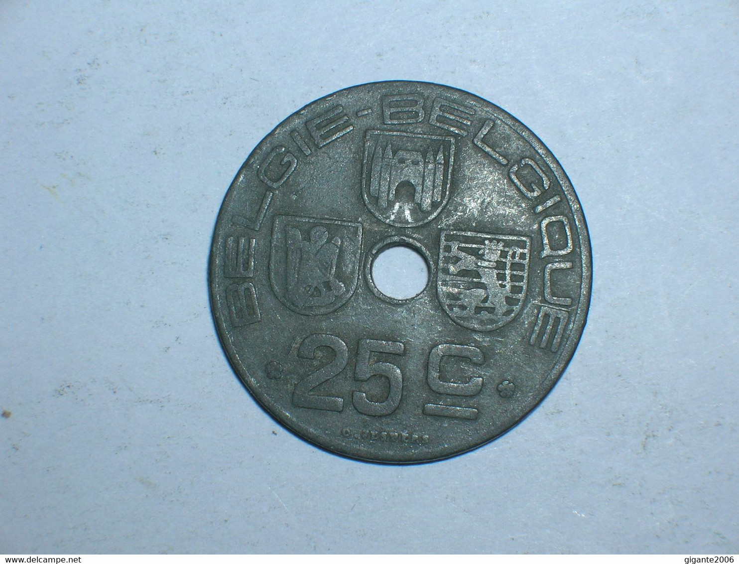 BELGICA 25 CENTIMOS 1942 FL (8977) - 25 Centesimi