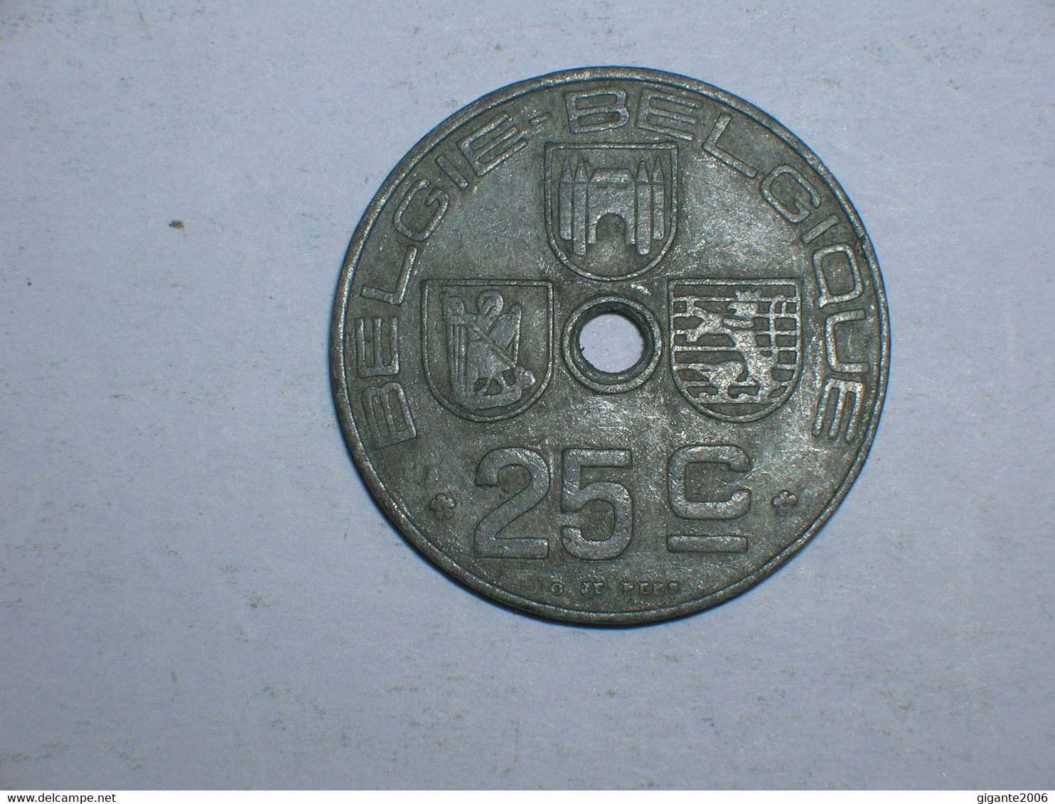 BELGICA 25 CENTIMOS 1944 FL (8979) - 25 Cent