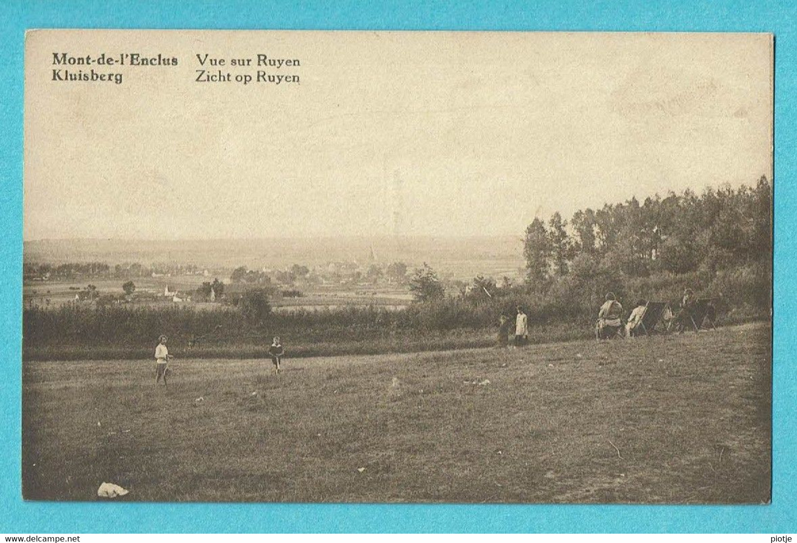 * Ruien - Ruyen (Kluisbergen) * (Edit Au Beau Séjour - Th. Verhiest Demeyer) Vue Sur Ruyen, Zicht Op Ruien, Old - Kluisbergen