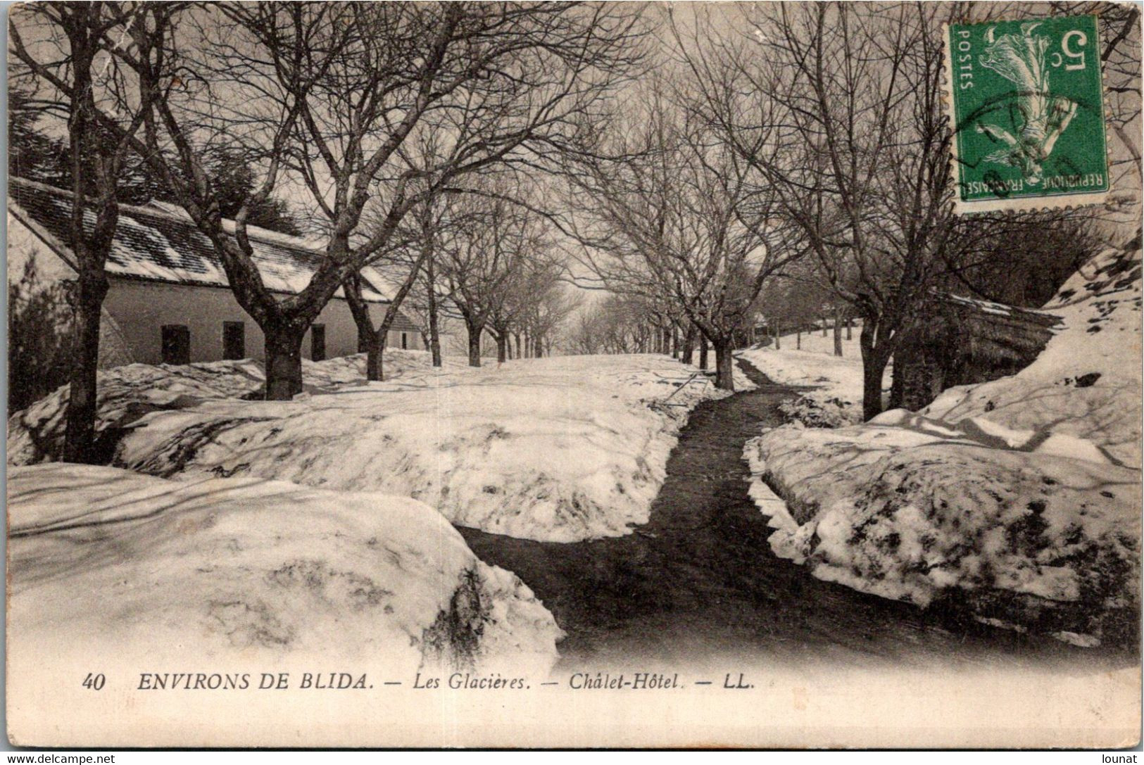 Environs De BLIDA - Les Glacières - Châlet Hôtel - Blida