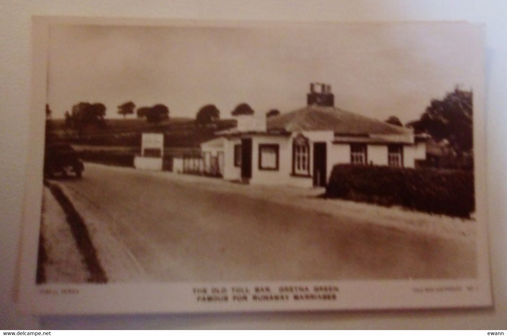 Ecosse - Carte Postale Ancienne - The Old Toll Bar, Gretna Green, Famous For RunawayMarriages - Dumfriesshire