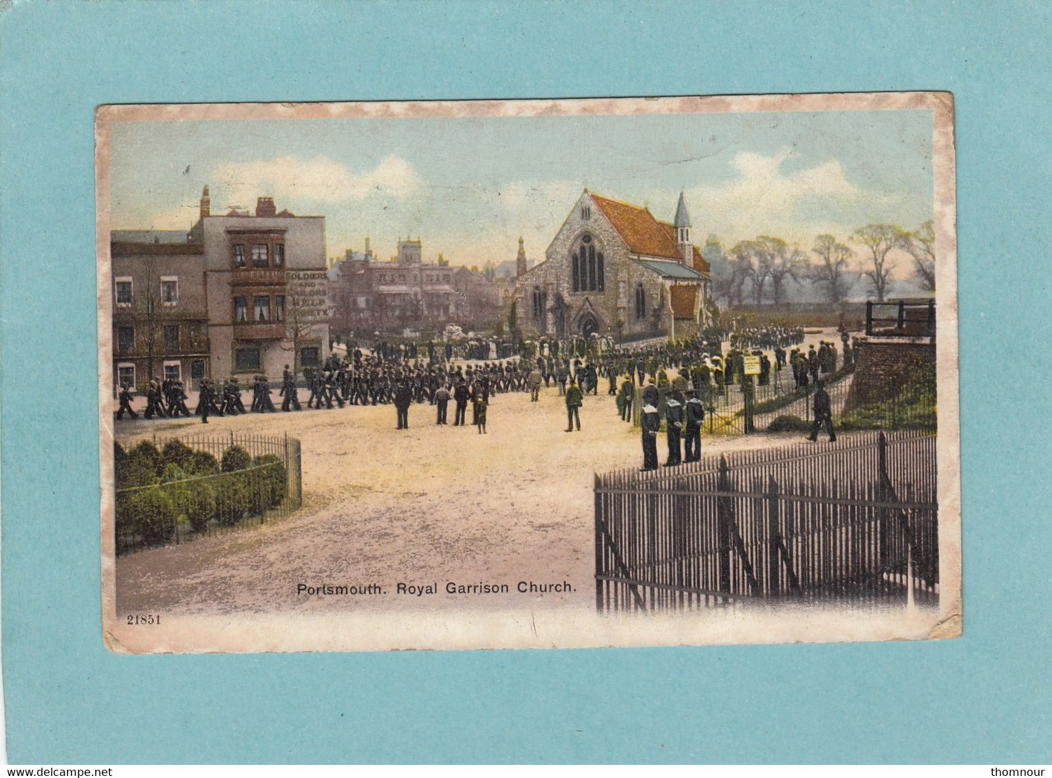 PORTSMOUTH  ROYAL GARNISON  CHURCH - 1906  - - Portsmouth