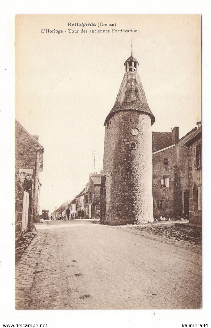 CREUSE  /  BELLEGARDE  /  L' HORLOGE  /  TOUR  DES  ANCIENNES FORTIFICATIONS  /  Edit.  LUQUET , Evaux-les-Bains - Bellegarde