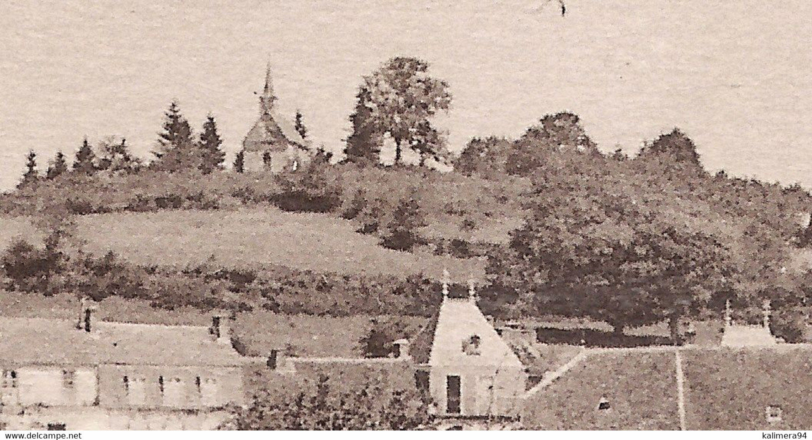 CREUSE / BELLEGARDE / QUARTIER DU TREIX ET LA CHAPELLE ( Tout Là-haut Sur La Colline ! ) / Edit. LUQUET, Evaux-les-Bains - Bellegarde