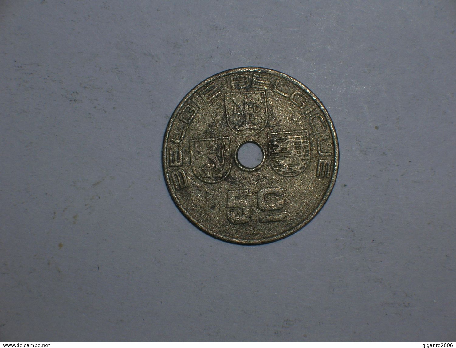 BELGICA 5 CENTIMOS 1940 FL (9120) - 5 Cent