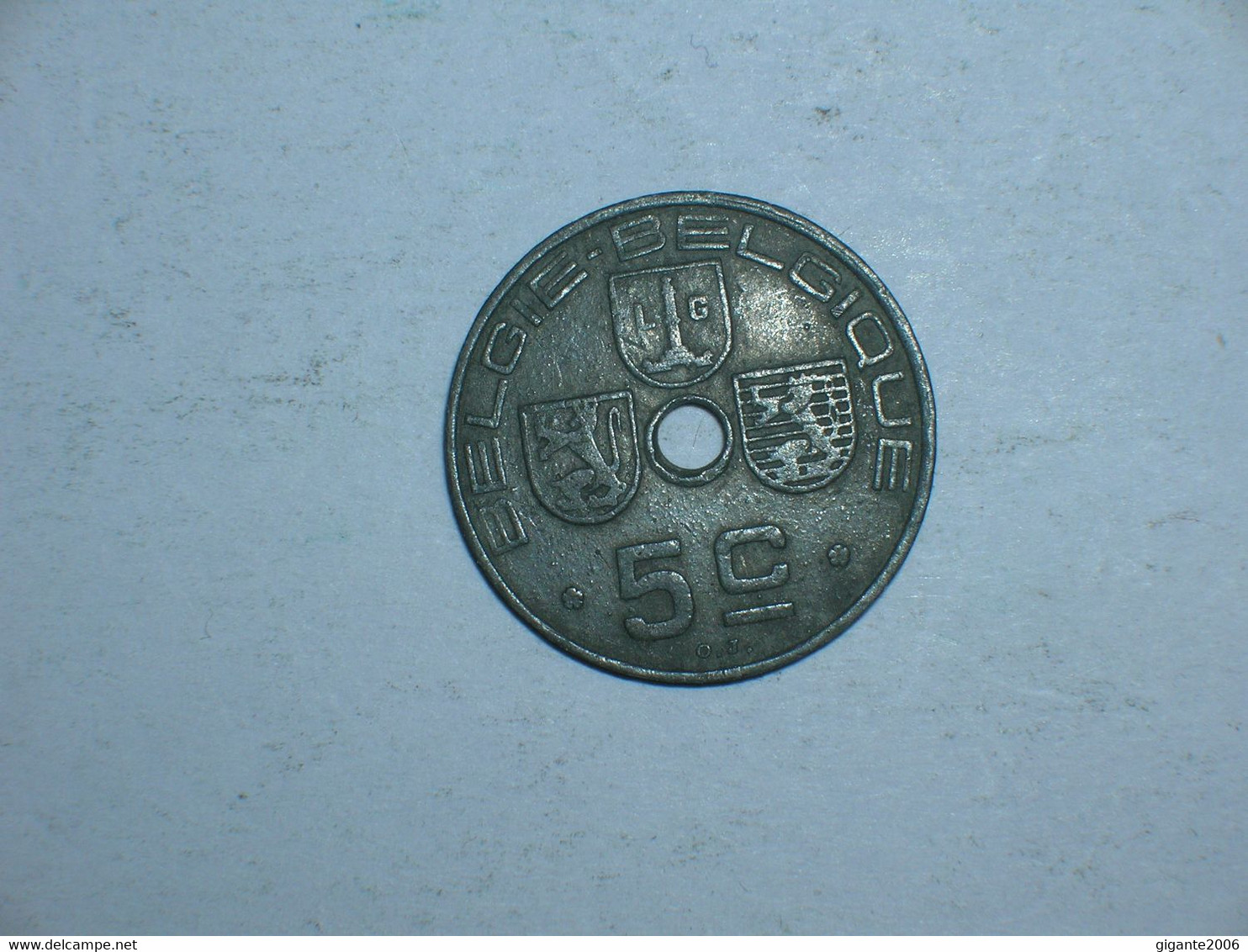 BELGICA 5 CENTIMOS 1942 FL (9121) - 5 Cent