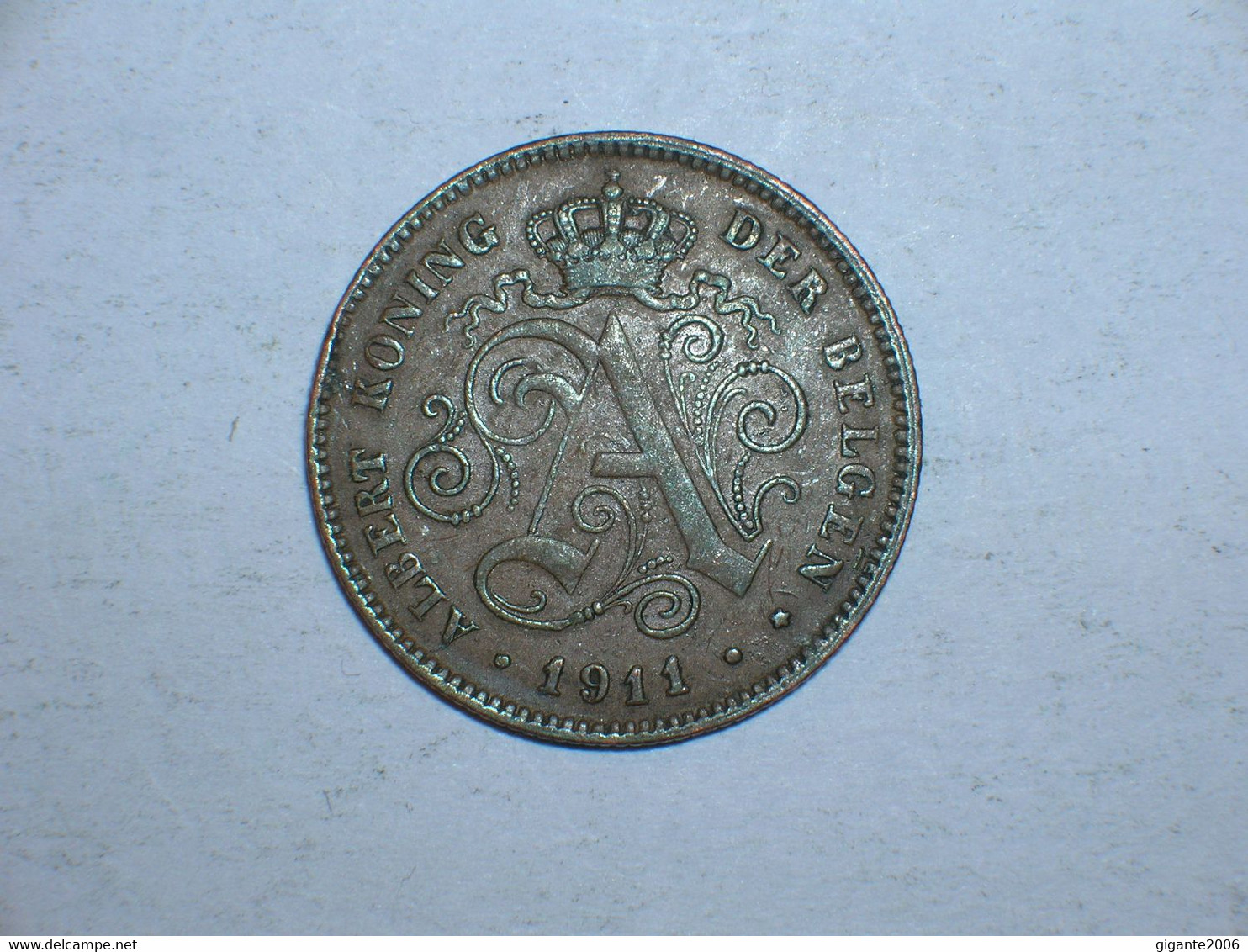 BELGICA 2 CENTIMOS 1911 FL (9234) - 2 Cent
