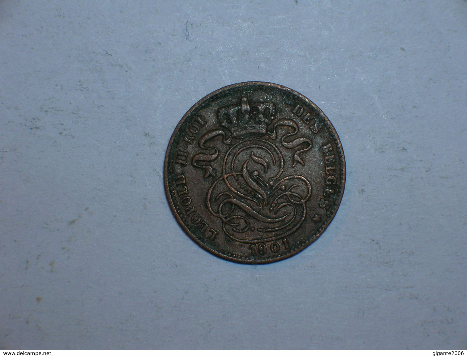 BELGICA 1 CENTIMO  1901 FR (9252) - 1 Cent