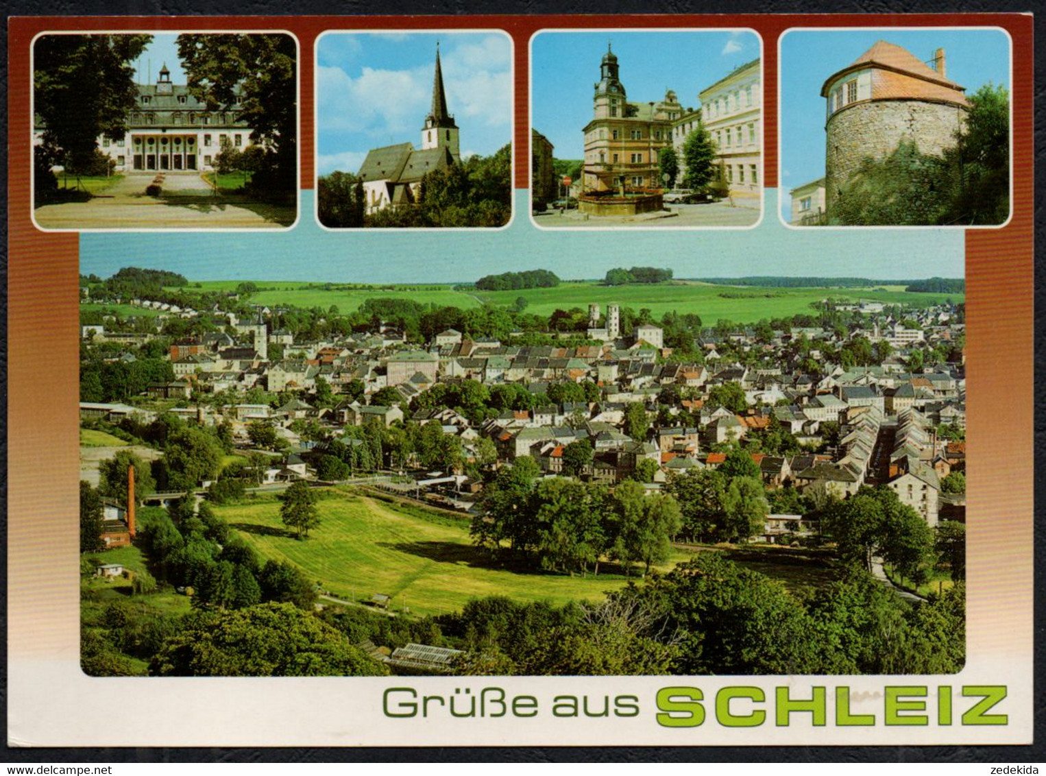 F5847 - Schleiz - Verlag Bild Und Heimat Reichenbach Qualitätskarte - Schleiz