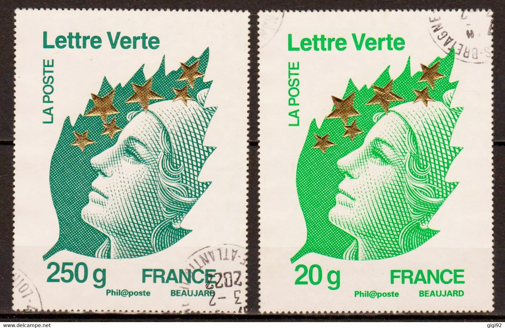 2012  N° 4662M Et 4662Q  Oblitérés Avec Cachet Rond - Used Stamps