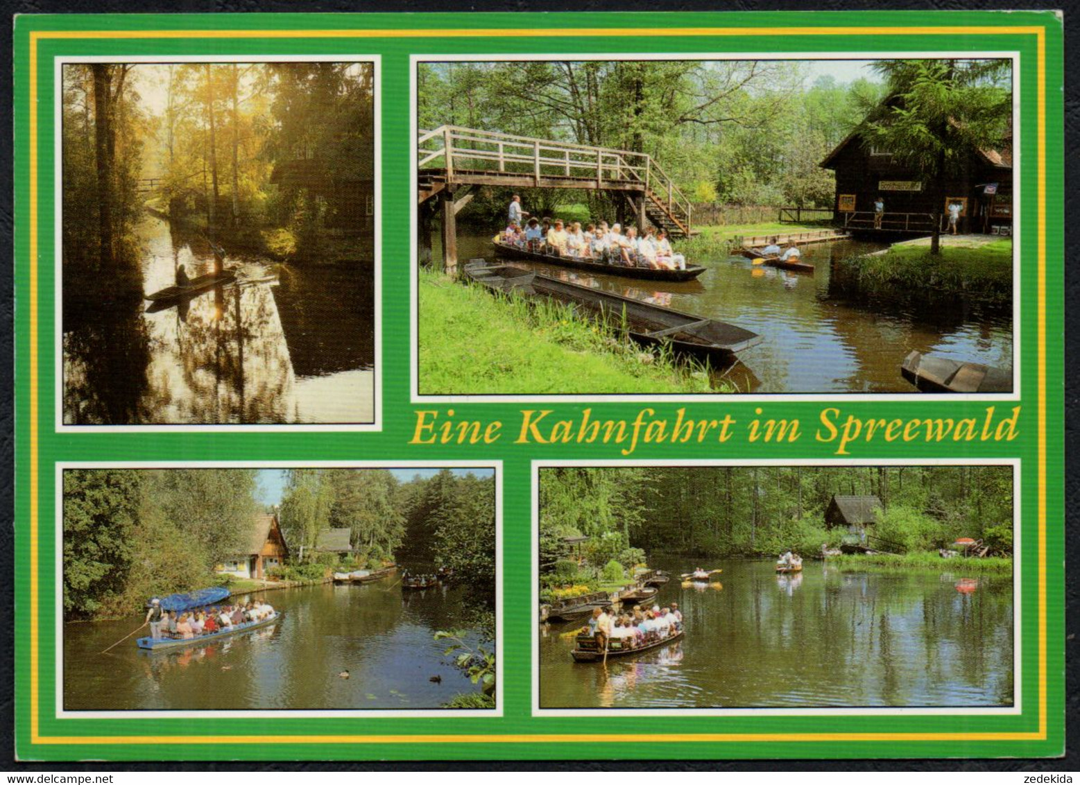F5856 - Spreewald - Verlag Bild Und Heimat Reichenbach Qualitätskarte - Lübben (Spreewald)
