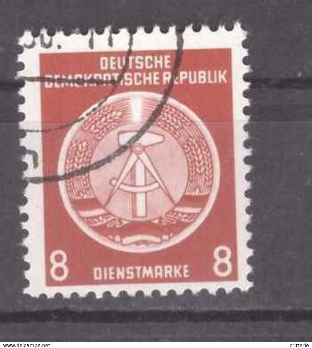 DDR Dienstmarke A Michel Nr. 3 Gestempelt (1,2) - Used